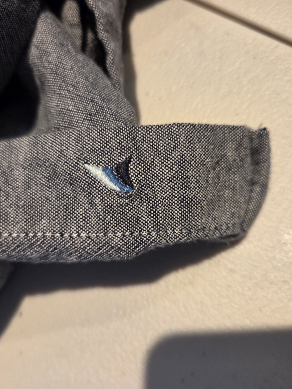 Tailor Vintage Men's Button-Down Long Sleeve Shirt - Picture 4 of 4